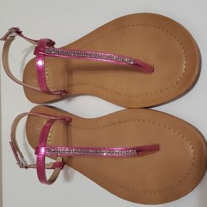 Pink sandals